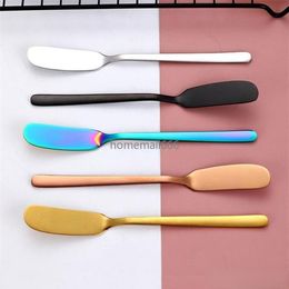 Stainless Steel Butter Knife Multipurpose Knifes Butter Spreader for Butters Cheese Jelly Jam and Dessert Breakfast Feeding Tool In Stock AA