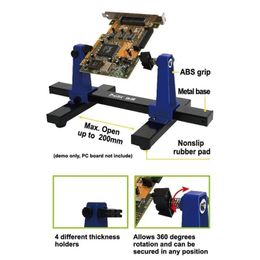 Portable SN-390 PCB Holder Circuit Board Holder Fixture SN-390 Portable PCB Holder CStand Clamp Repair Tool For Soldering Repair T200522