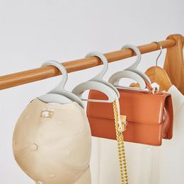 Hooks & Rails Multi-functional Bag Hook Can Be Superimposed Clothes Wardrobe Nail Free Hanger Tie Rack Hanging Organizers RackHooks