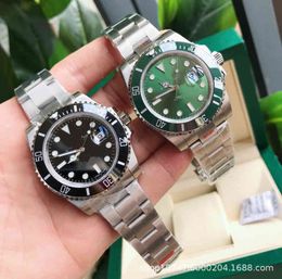 uxury watch Date Gmt Laojialish automatic mechanical Green Water Ghost business leisure luminous waterproof