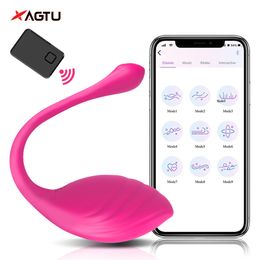 Powerful Wireless APP Dildo Vibrators for Women Love Egg Couples Clitoris Stimulator G-Spot Massage sexyy Toys Adult 18