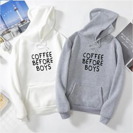 Women's Hoodies & Sweatshirts Womens Sweatshirt Women Letter Print Streetwear Sudadera Mujer Autumn Long Sleeve Hoody Pullover Coat HoodieWo