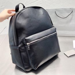 Designer women Double Shoulder Bag Genuine Leather men Backpack Large Capacity Classic Bag Size 40cm
