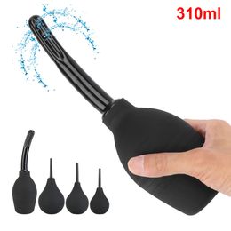 Bulb Design Anal Cleaner Enema Douche For Woman/Man Cleaning Container Vagina Shower sexy Toys Health Hygiene Tool Beauty Items