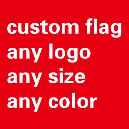 Xvggdg Customise flag and Printing 3x5 FT Flying Banner 100D Polyester Decor Advertising Sports Decoration Car Company 220616