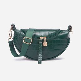 Crossbody Bag Luxury Women's Fanny Pack High Quality Waist Bag Thick Chain Shoulder Crossbody Chest Female Belt Designer Brand Handbag 220802