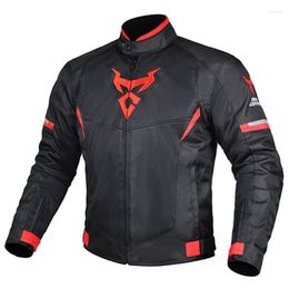 Motorcycle Apparel Jacket Summer Reflective Mesh Breathable Racing Biker Motorbike Motocross Moto Clothing MenMotorcycle