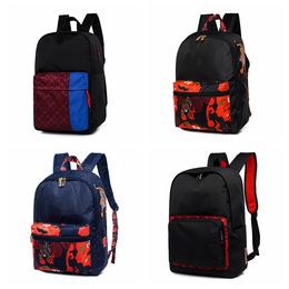 Men's Backpack Black Nylon Waterproof Outdoor Teens Sports Bag Male Business Travel Package Youth School Backbag