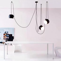 Pendant Lamps Nordic Creative Lights For Living Room Bedroom Home Decor Chandeliers Bar Restaurant Decorative Drum Led LightingPendant