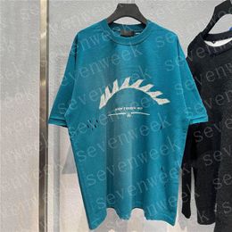 AOP Jacquard Brief Stricker Pullover Herren Damen Tees T -Shirts rund Hals Designer Unisex Tops Summer Street Sweatshirt