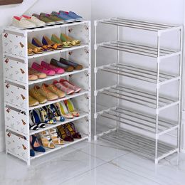 Clothing & Wardrobe Storage Multilayer Shoe Rack For Hallway Space-saving Shoes Organiser Load Bearing Layered Shelf Home PorchClothing