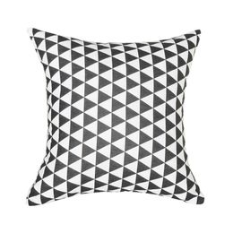 Cushion/Decorative Pillow Square Nordic Style Leopard Plaid Sofa Cushion Cotton Linen Waist Washable Home DecorationCushion/Decorative