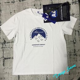 Men's T-Shirts Hip-Hop Snow Mountain Logo Adererror T Shirt Men Women High Quality Cotton Company Series Korea Casual Ader Error Top TeeMen'