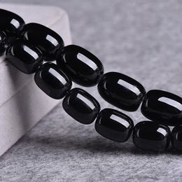 1pc Agate Loose Beads for Diy Bracelet Necklace Jewelry Making Black Red Color Crystal Buddha Bead