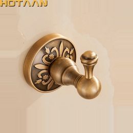 Robe HookClothes Hook Aluminium Construction with antique brass finishBathroom hookbathroom accessory YT13302 Y200108