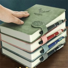 200 Pages Super Thick A5 Journal Notebook Daily Business Office Work Notebook Simple Thick College Office Diary School Supplier 220401
