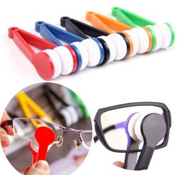 Glasses Cleaning Rub Multifunctional Portable Two-side Glass Brush Microfiber Spectacles Cleaner Glasses Cleanings Tools