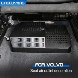 Für Volvo XC60 XC90 S60 V60 V90 Leistungsverstärker Abdeckung Sitz Air Outlet Dekoration Innendekoration Autozubehör