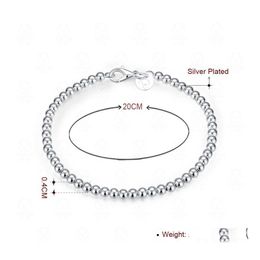 Charm Bracelets Bracelet H199 Latest Classy Fit Sier Bangle Hjewelry Drop Delivery Jewelry Dhojq