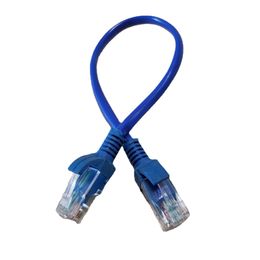 New 20cm RJ-45 RJ45 Male to Male CAT5 Ethernet Network Short Cable