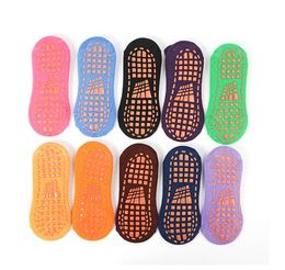 summer Floor Non-slip Socks Bouncing Trampoline Socks infant Antiskid prewalker kids jumping stocking for 1-4years baby silica gel sock