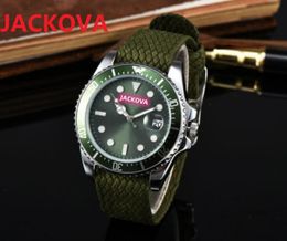 Couple Mens Watch 40mm Simple Designer Stopwatch Clock Nylon luminous Set Auger Quartz Imported Movement Business Gifts Wristwatch