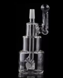 Hitman Hookahs Colour birthday cake bong dab rig oil rigs glass water pipe for smoking bong Matrix perc 14.4 dome and nail