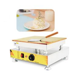 Food Processing Baking Electric Souffle Griddle Digital Souffle Pancake Maker Machine