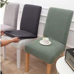 Chair Covers Universal Seat Cover Elastic Dining Room For Kitchen Chairs Cushion Backrest Home Textile GardenChair