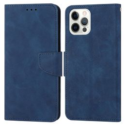 Wallet Leather Cases for iphone 13 pro max 12 11 XS XR 7G 8G Card Slot Holder Retro Flip Cover Phone Plain Pouches