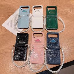 screen cover for mobile Australia - Designer mobile phone cases designer is suitable for Samsung Galaxy Z Flip2 3 cassette bracelet cover folding screen covers295B