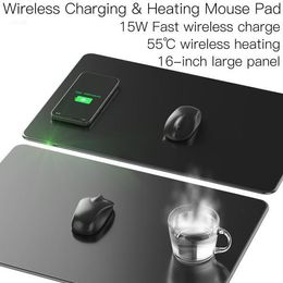 JAKCOM MC3 Wireless Charging Heating Mouse Pad new product of Mouse Pads Wrist Rests match for novelkeys mouse mat gaming pad mousead