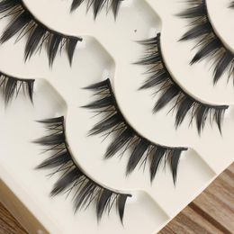 eyelash long UK - False Eyelashes Pairs Natural Japanese Serious Makeup Women Long Thick Eye Lash Cosplay Fake Extension ToolsFalse