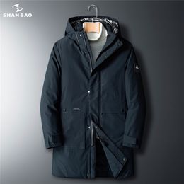 winter high quality thick warm men's long hooded cotton coat jacket brand clothing loose Parka big size 5XL 6XL 7XL 8XL 201209