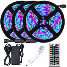 Strips LED Strip Lights RGB Color Changing Light With Remote Bright IR Control LightsLEDLED