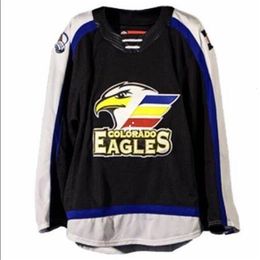 MThr Custom Men Youth women tage 2018 20 Jersey Colorado Eagles Hockey Size S-5XL