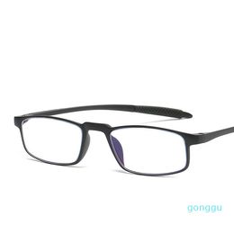luxury- Sunglasses Retro Small Frame Anti-Blue Reading Glasses For Men And Women With Tr90 Lightweight Fashionable