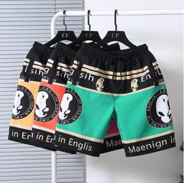 Summer Mens Shorts Designers Casual Sports 2022 Fashion Quick Drying Men Beach Pants Black and White letter print Short Asian Size M-5XL