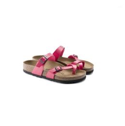 Sandals Plus Size Summer Fashion For Women Clip Toe Shoes Feminina Flats Flip-Flops Buckle Strap Slide Beach Shoe