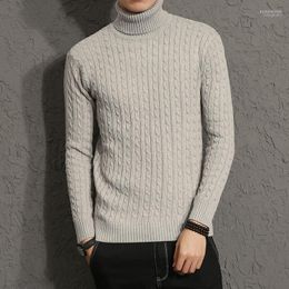 Turtleneck Men Winter Warm Sweater Thick Sweaters Male Pullovers Large Size 5XL Men's