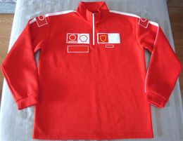 F1 racing suit short-sleeved T-shirt formula one clothes car men's pullover sweater