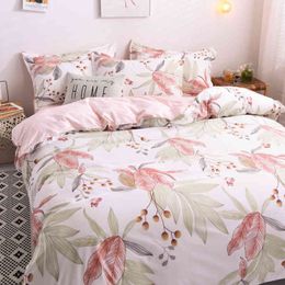 Bedding Set Double Soft Twin Queen King Size Nordic Cover 150 Family Quilt 220x240 Fitted Sheet for Home