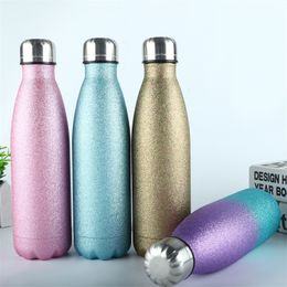 Custom Thermos Bottle DoubleWall Insulated Vacuum Flask Stainless Steel Water Bottles Sports Thermoses Cup Thermocouple 220706