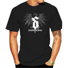 Men's T-Shirts Men T Shirt Cool Shinedown Logo With Eagle Summer Fashion Style Funny T-shirt Novelty Tshirt Women