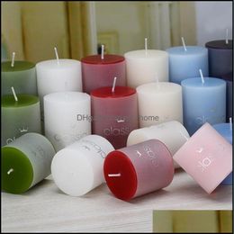 Scented Candle Home Fragrances Decor Garden Fashion Smokeless Classical Candles Wholesale Romantic Birthday Wedding Small Classic Cylinder