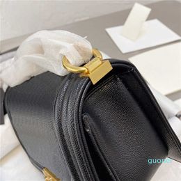 designer Classic Women Bags Small Flap Genuine Leather Lambskin V-stitch Quilted Boy Interwoven Chain Crossbody Shoulder u88