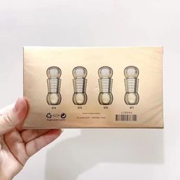 4 가지 색상의 작은 튜브 무광택 립스틱 램스 피부 오트 쿠트 박스 박스 베트 방수 방수 및 퇴색하기 쉬운 풍부한 색상 187