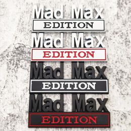 Украшение вечеринки 1pc Mad Max Car Sticker для Auto Truck 3D значок Emblem Emblem