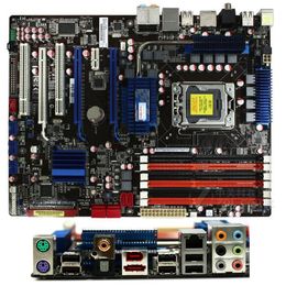 Motherboards For ASUS P6T SE Computer USB3.0 VGA Motherboard LGA 1366 DDR3 X58 Support X5670 L5640 Desktop Mainboard UsedMotherboards