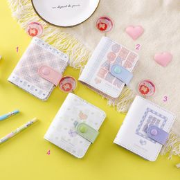 Notepads Plaid Mini Notebook 3 Ring Binder Journal Cute Agenda Planner Kawaii Pocket Books Small Loose Leaf Notepad School SuppliesNotepads